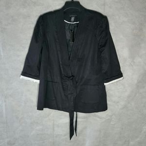 Attention Women's Plus Size Black Blazer
